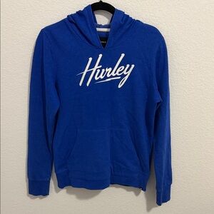 Hurley Royal Blue Pullover Hoodie Size L